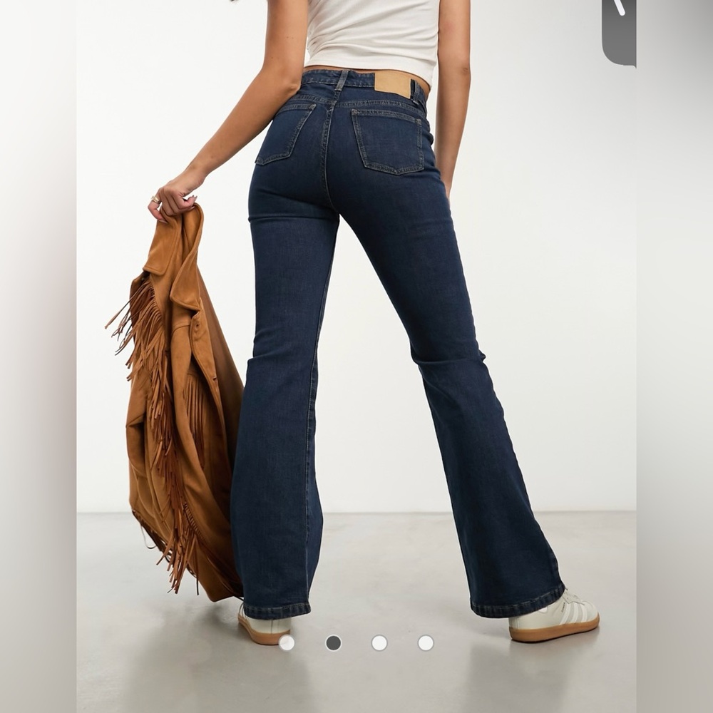 Cotton On Womens Dark Blue Bootcut Jeans